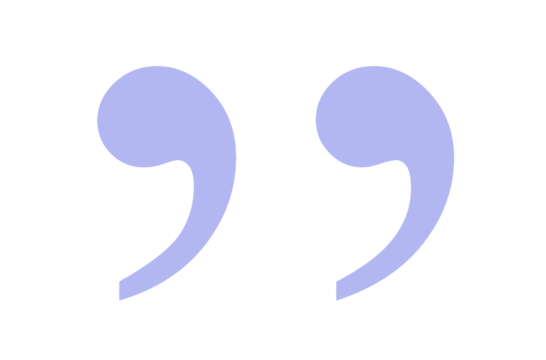 quotation marks